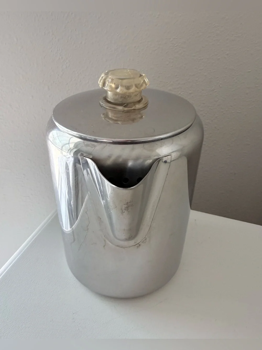 Vintage Stainless Steel Stovetop 9 Cup Coffee Percolator | Camping Hong Kong